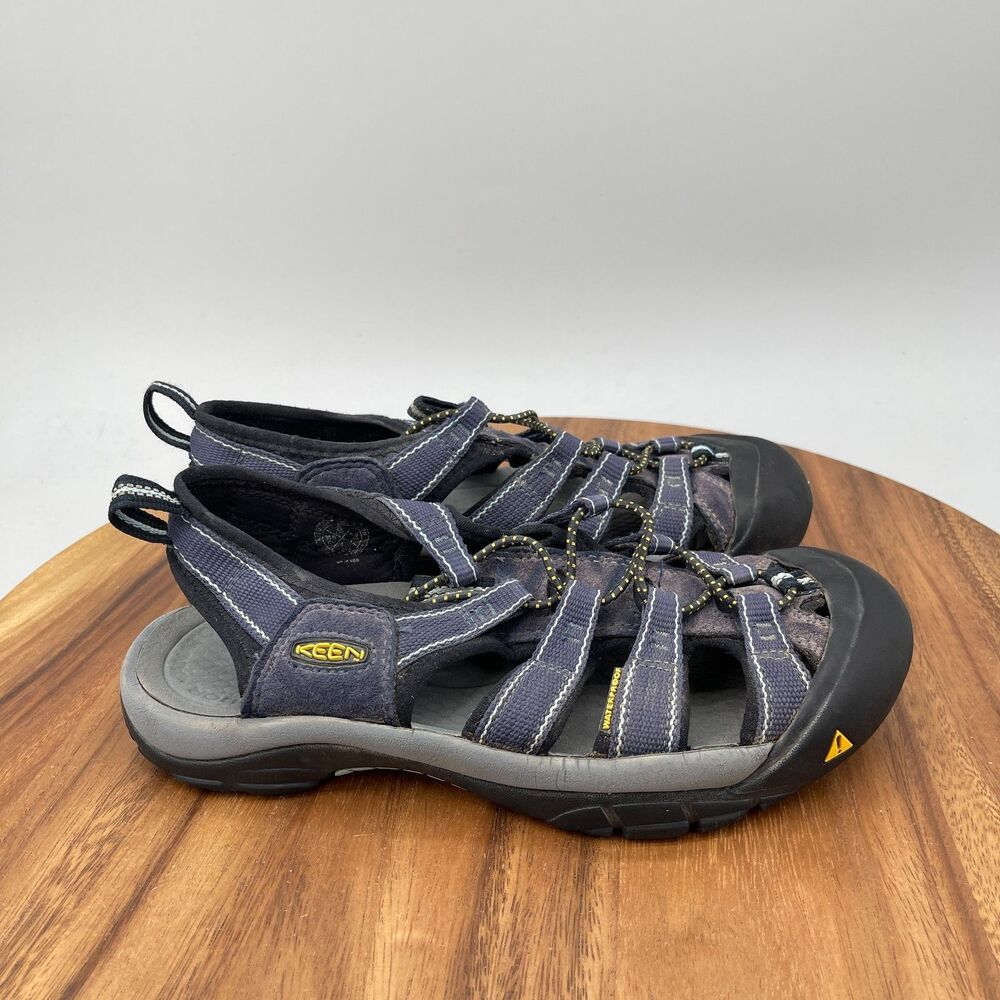 Keen Newport H2 Sandals Womens Size 8 Blue Trail Hiking Water Walking Quick Dry